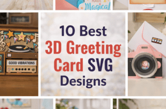 10 Best 3D Greeting Card SVG Designs
