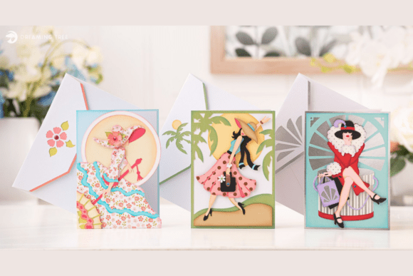 Chic Popup Card SVG Files With Fashion Flair