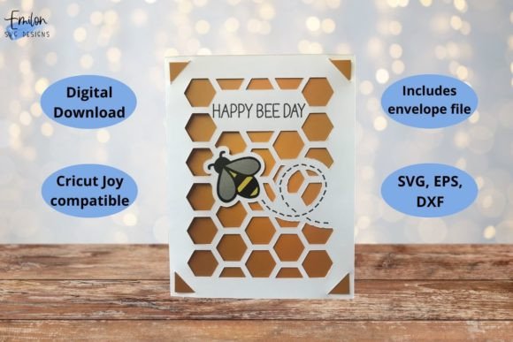 Playful Insert Card Design for Birthdays 3D SVG Crafts