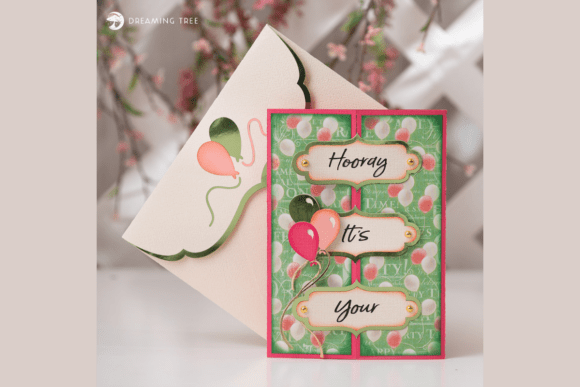 Hooray Birthday Card SVG Birthday Paper Craft