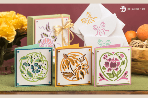 Lovely Layered Popup Card SVG Files Bundle