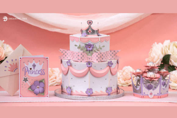 Royal-Themed Party Set for Birthdays 3D SVG Crafts