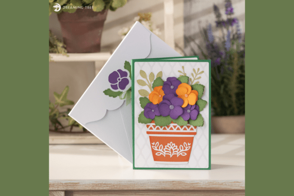 Blooming Popup Card SVG Files With Floral Charm
