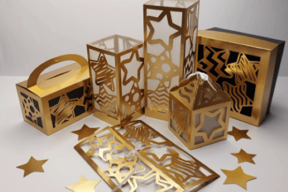 Playful Star Party Collection for Birthdays 3D SVG Crafts