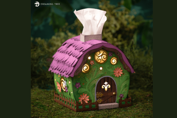 Enchanted Woodland Decor Piece for Birthdays 3D SVG Crafts