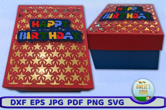 Mario Alphabet Birthday Box SVG Gift