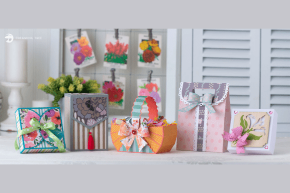 Give a Gift Birthday Box SVG Bundle