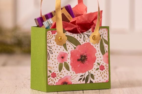 Mini Gifting Tote Birthday Gift SVG