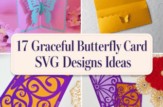 17 Graceful Butterfly Card SVG Designs Ideas