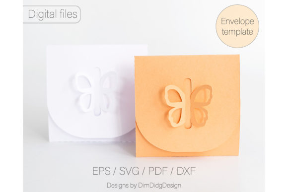 Mini Butterfly Card SVG Envelope Holder