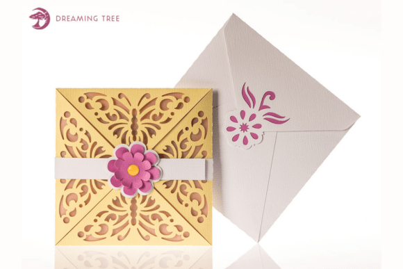 Refined Butterfly Card SVG Greeting