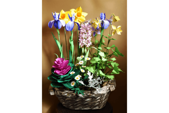 Brigid Paper Flower Centerpiece SVG Design