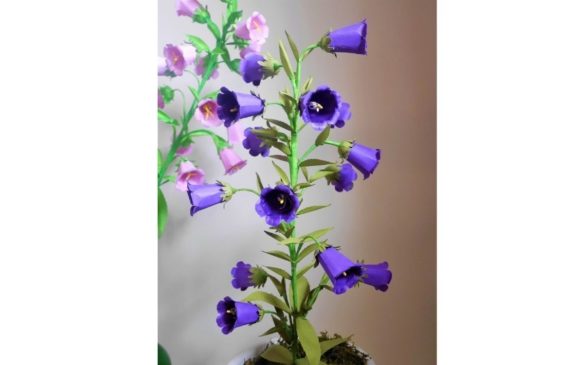 Canterbury Bells Paper Flower SVG Craft