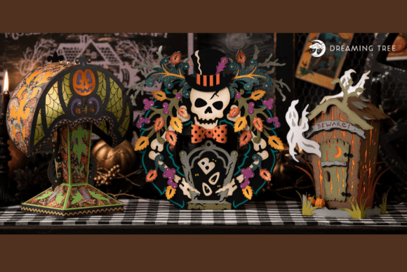 Frightfully Fun Halloween SVG Bundle Decor