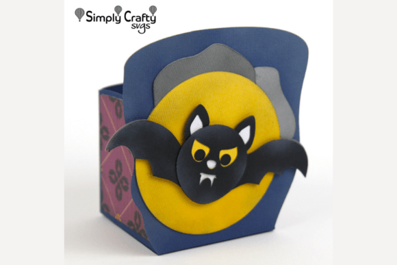 Gone Batty Halloween Treat Box Svg Craft