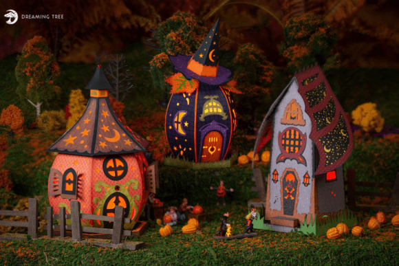 Halloween Hollow Haunted House SVG Bundle