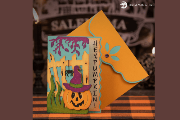 Hey, Pumpkin! Halloween Card Svg Charm