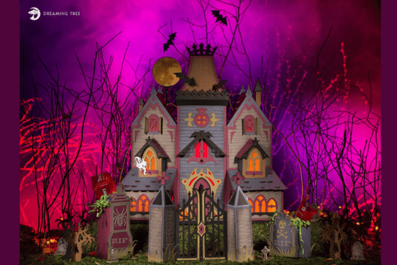 Midnight Manor Haunted House SVG Bundle