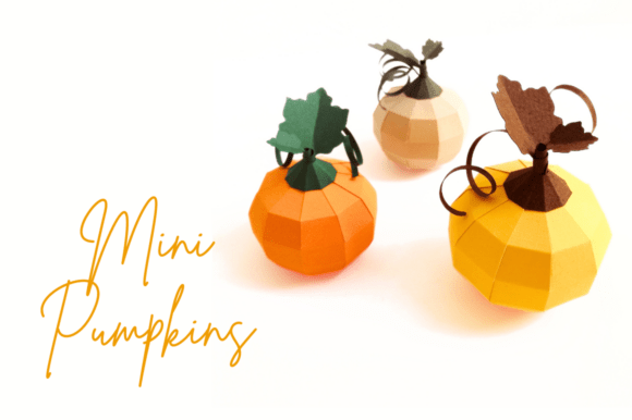 Mini Pumpkin SVG For Fall Decor