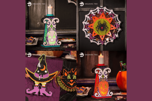 Monster Bash Halloween Svg Bundle Decor