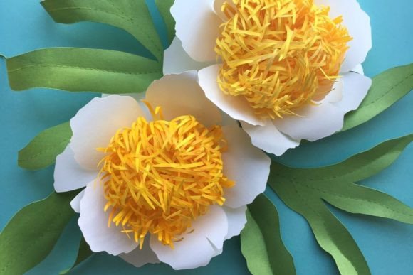 Moon Nippon Paper Peony SVG Bloom