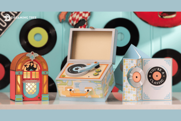 Records Rock Birthday SVG Bundle Trio