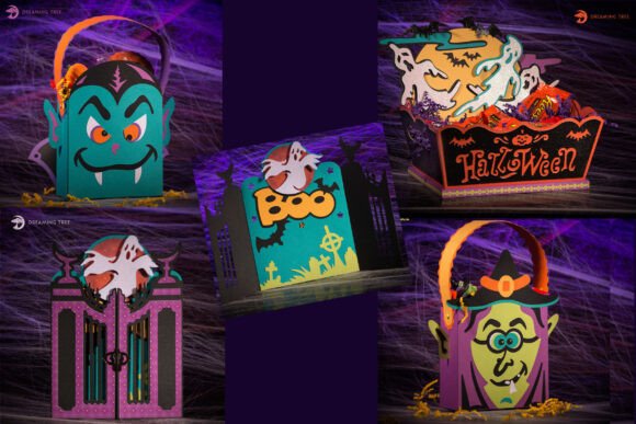 Spooky Treats Halloween Svg Bundle Set