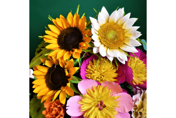 Taliyah Paper Flower Bouquet SVG Kit