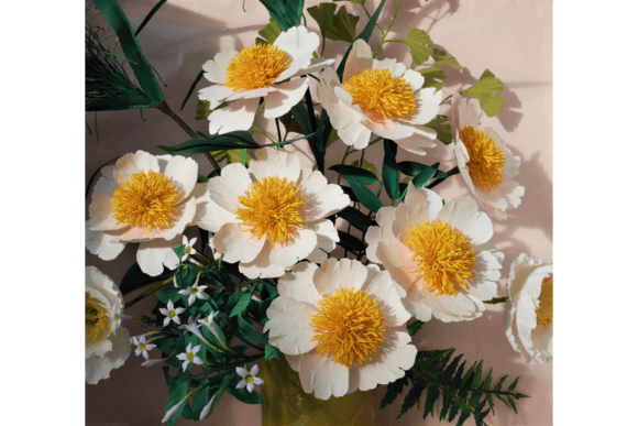 Yasmine Mei Paper Flower Bouquet SVG Decor
