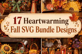 17 Heartwarming Fall SVG Bundle Designs
