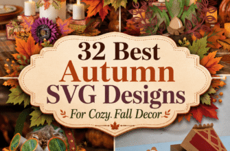 32 Best Autumn SVG Designs For Cozy Fall Decor