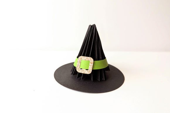 3D Honeycomb Witch Svg Hat Decor