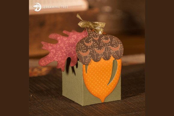 Petite Acorn Svg Truffle Box
