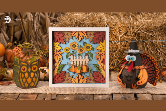 Autumn Calling Turkey SVG Craft Bundle
