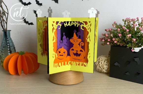 Book Star Halloween Svg Light Box