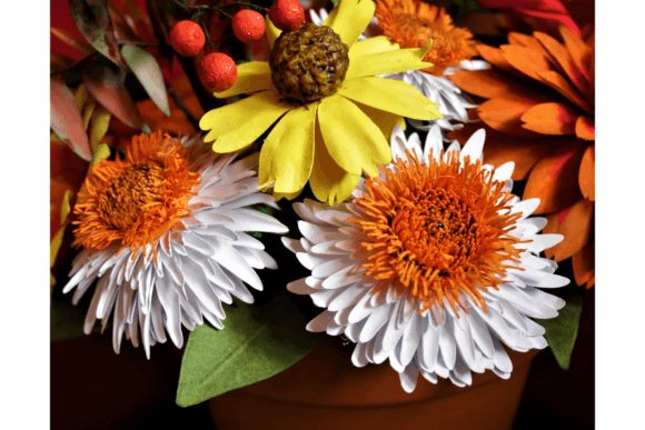 Carpo Fall SVG Flower Arrangement