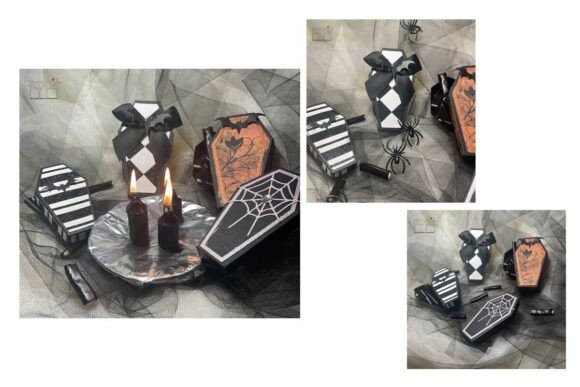 Party Halloween Coffin Svg Favor Box