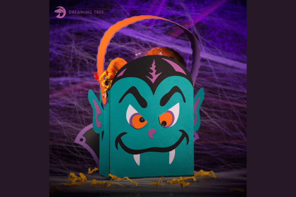 Count Halloween Paper Craft Treat Bag
