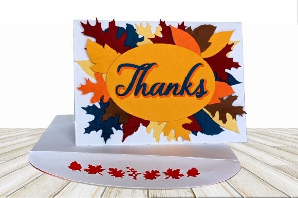 Fall Leaves Thanksgiving Card Appreciation
