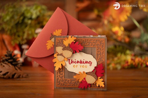 Rustic Moments Fall Card SVG Design