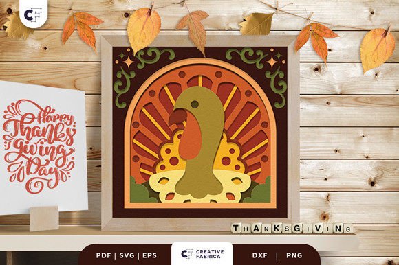 Regal Arch Turkey Shadow Box Farm Portrait