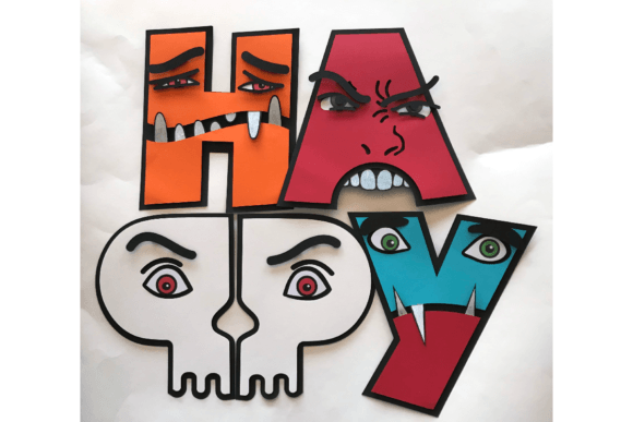 Garland Halloween Svg Party Decor
