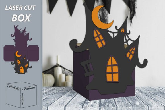 Candy Box Halloween Svg Paper Favor
