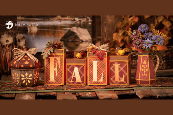 Hello Fall SVG Bundle Luminary Set