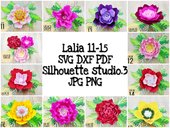 Lalia Backdrop Paper Flower Bundle Set