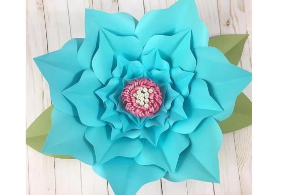 Lucy Petals Giant Flower SVG Template