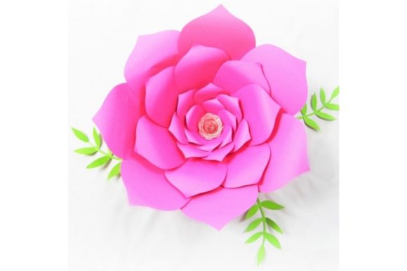 Priscilla Giant Paper Flower SVG Design