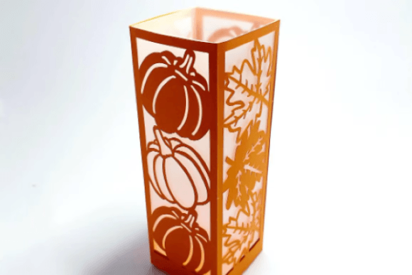 Pumpkin Autumn SVG Lantern Decor