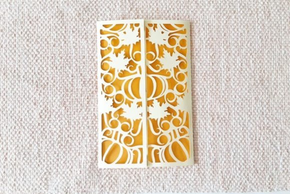 Pumpkin SVG Fall Card For Warm Wishes