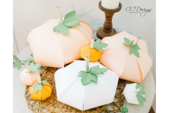 Pumpkin Templates Fall SVG Set